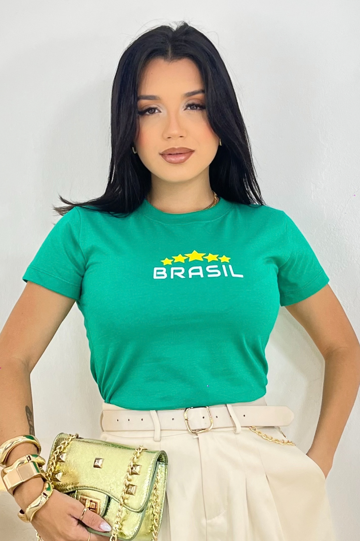 T-shirt Verde Brasil